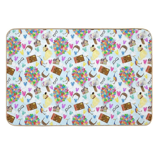 UP Movie Icons  Pet-Safe Bath Mat