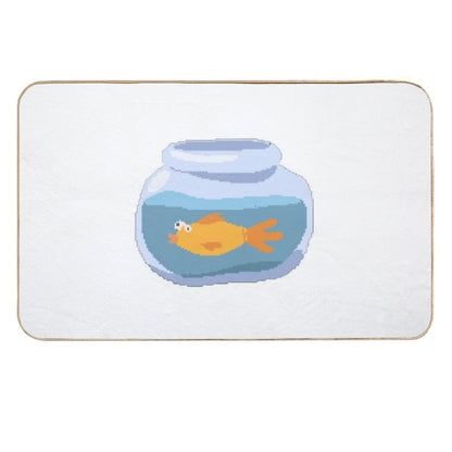 The Planet Life Goldfish  High-Traffic Bath Mat