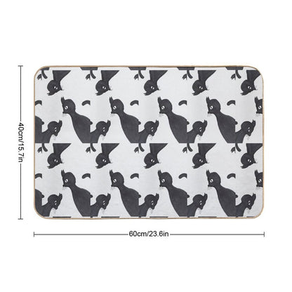 BLACK CAT・5  Slip-Resistant Bath Mat