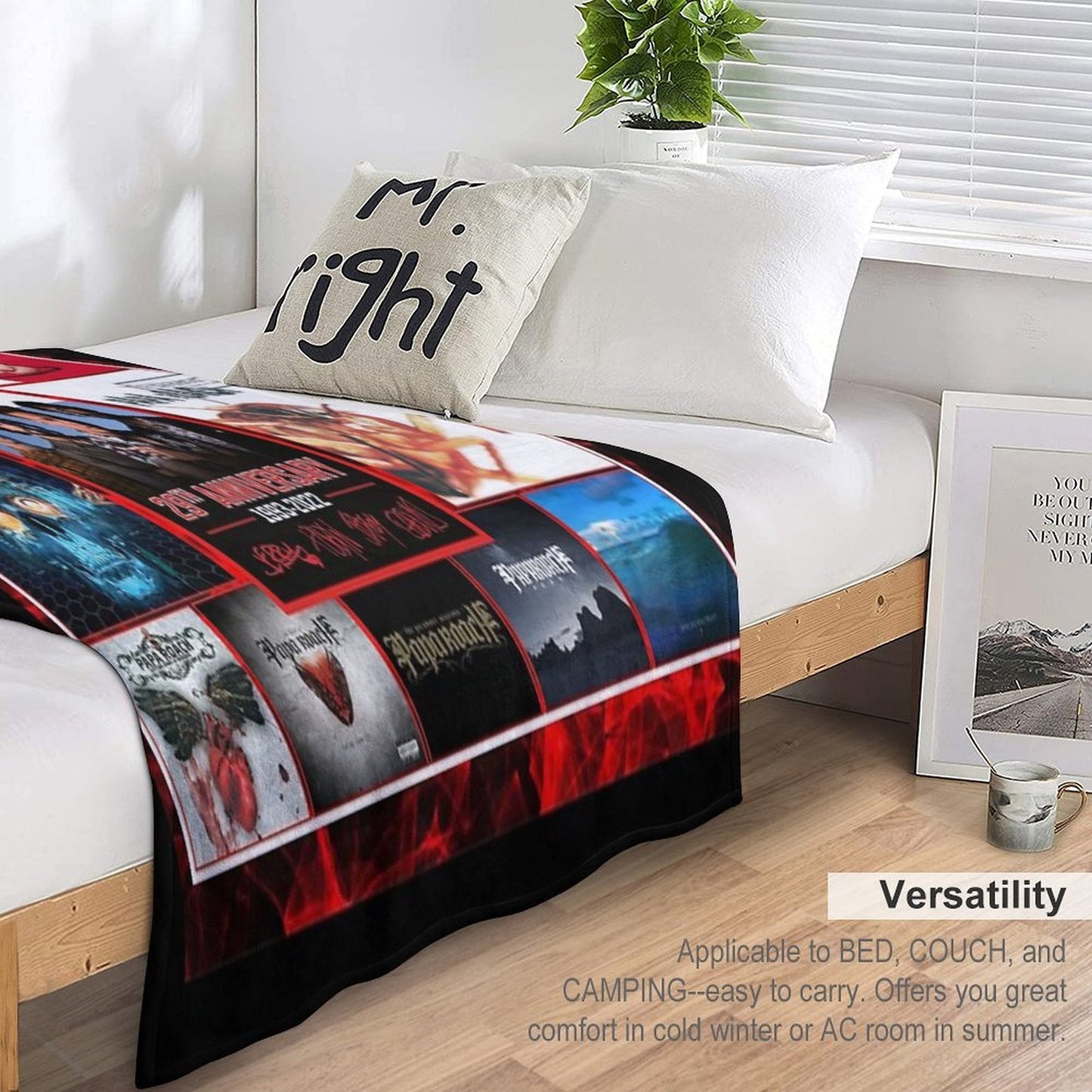 Greatest Albums 29th Anniversary 1993-2022 with Signatures Anti-pilling Throw Blanket
