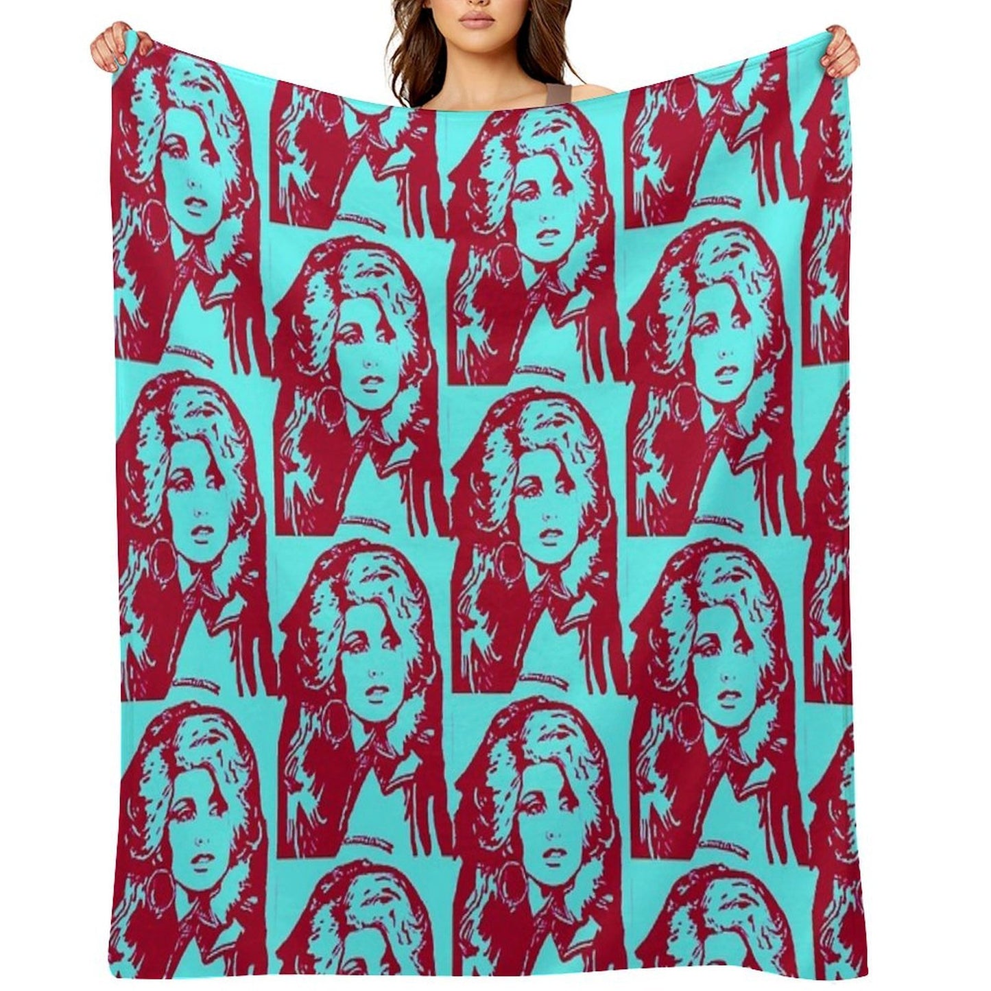 Dolly Machine-washable Throw Blanket