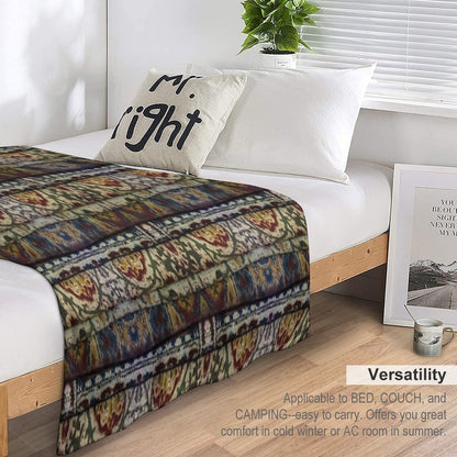 Tex Tile (pattern) Versatility Throw Blanket