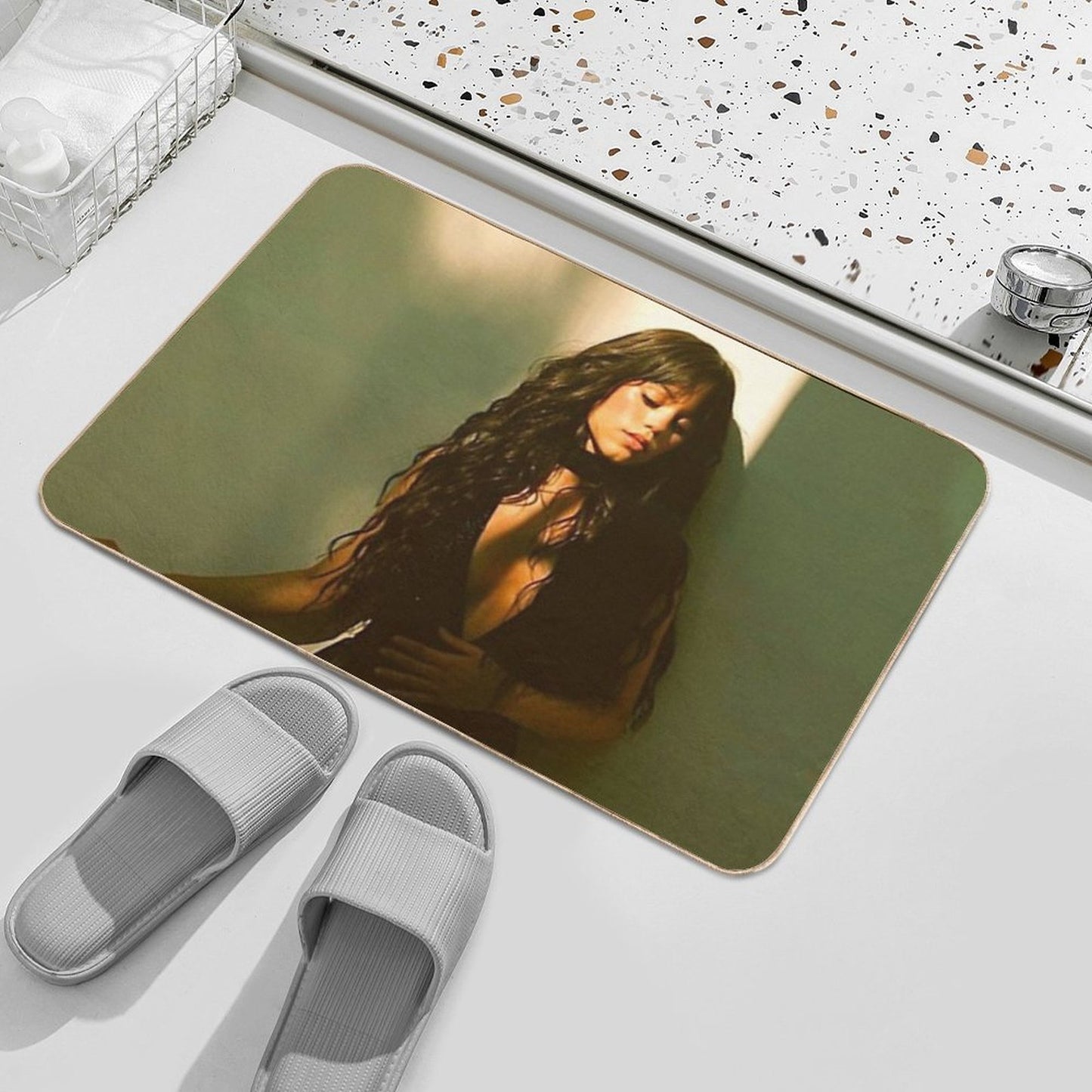 Jenna Ortega  Multi-Purpose Bath Mat
