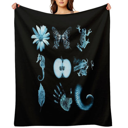 All Nine Glyphs of Fringe Versatility Throw Blanket