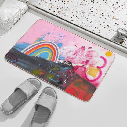 Number 1 (Rainbow Series)  Toxin-Free Bath Mat