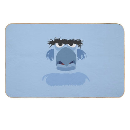 Sam The Eagle  Fade-Resistant Bath Mat