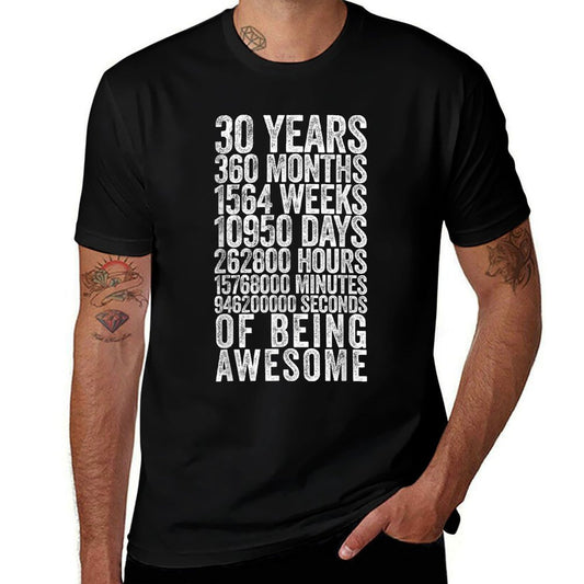 Funny 30th Birthday Old Meter Funny 30 Year Old Gifts Comfortable T-Shirt