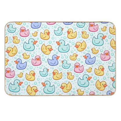 Rubber Duckie  Easy To Clean Bath Mat