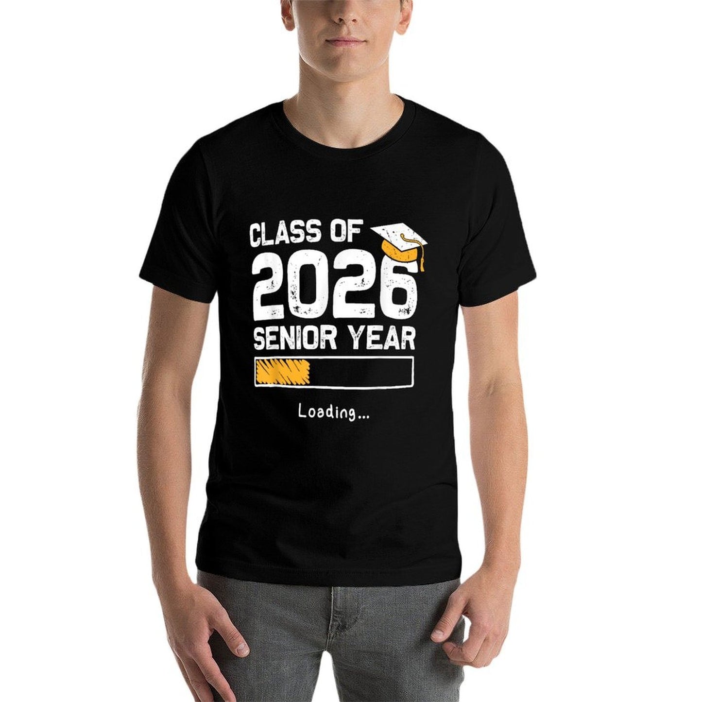 Class of 2026 Senior Year Loading Funny Senior 2026  Affordable Price T-Shirt