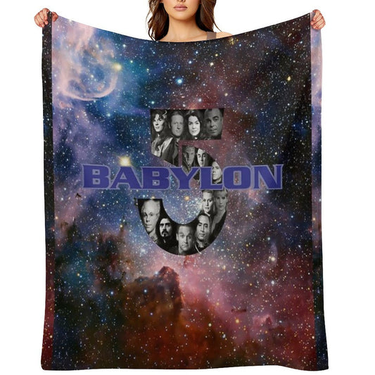 Babylon 5 Shrink-resistant Throw Blanket