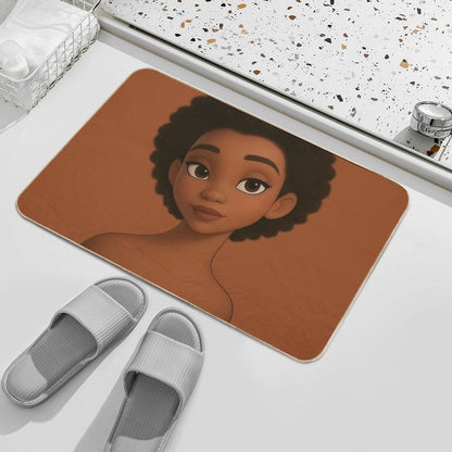 Disney Teenager Girl  Fade-Resistant Bath Mat