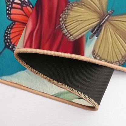 Frida Kahlo 4  Stain-Proof Bath Mat