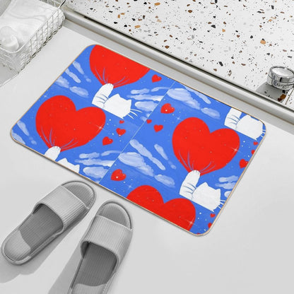 Cute Cat 1  Odorless Bath Mat