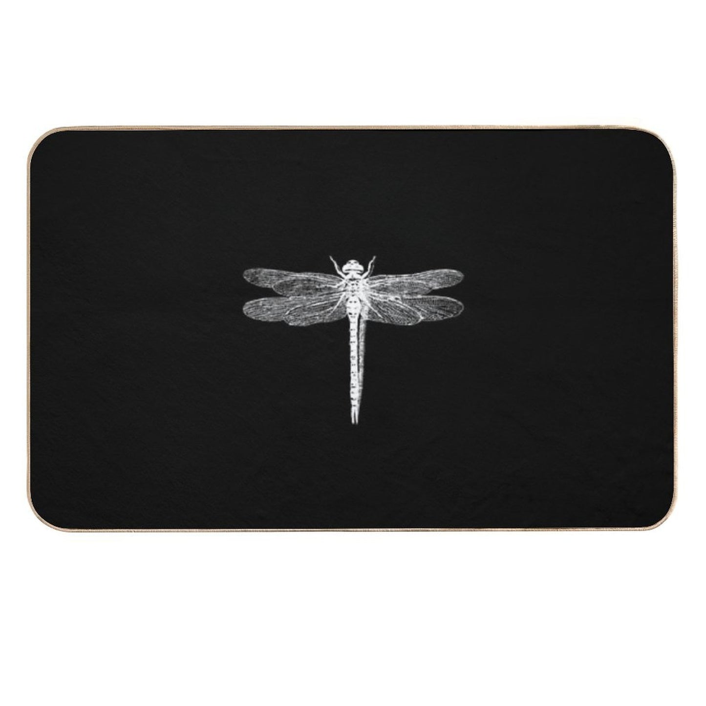 Dragonfly  Repositionable Bath Mat