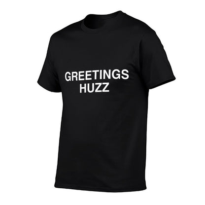 Greetings Huzz Funny Gen Z Gamer Brainrot Novelty Meme Trend  Soft T-Shirt