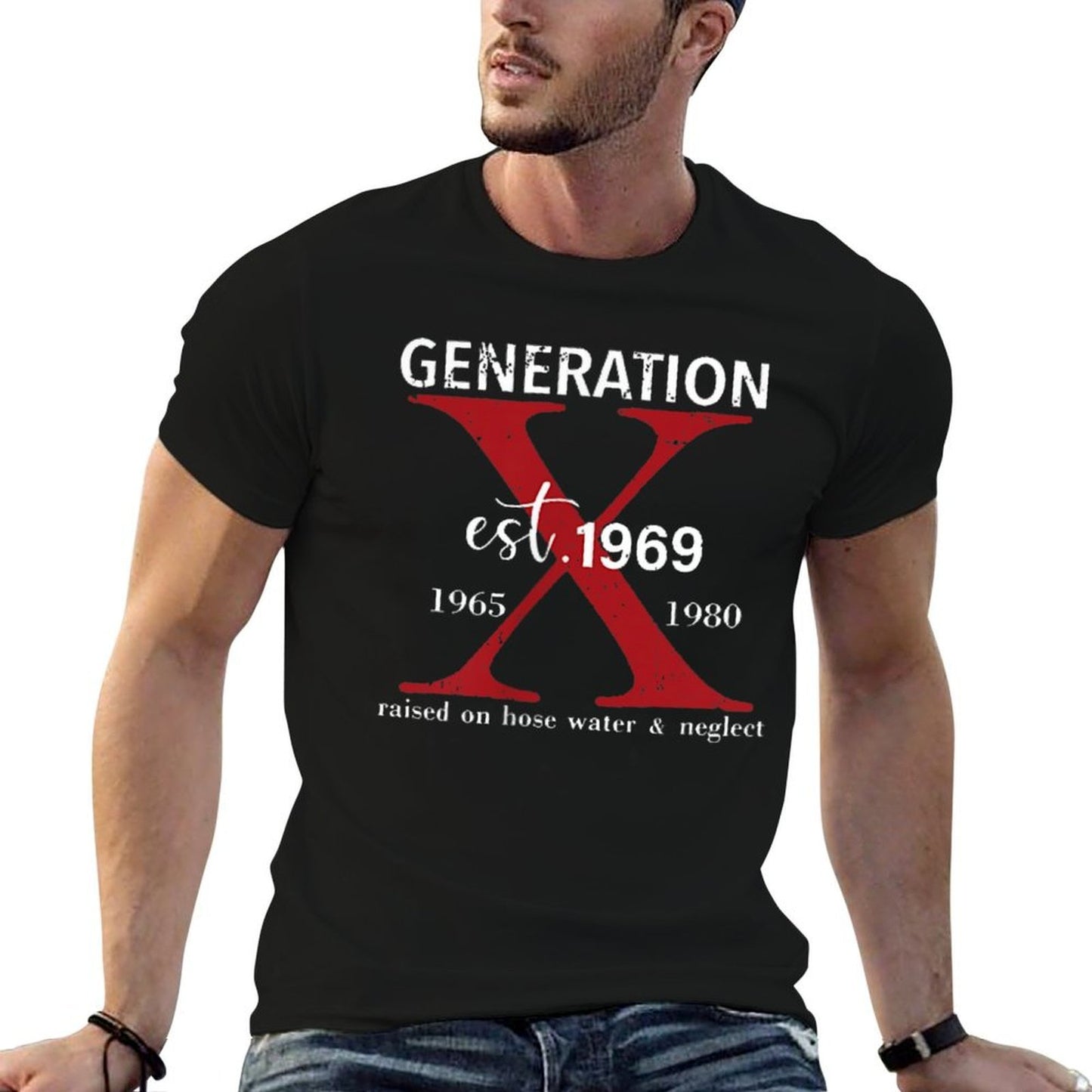 X Generation Est. 1969 Before All You Sissie Were Born Skull  Lightweight T-Shirt