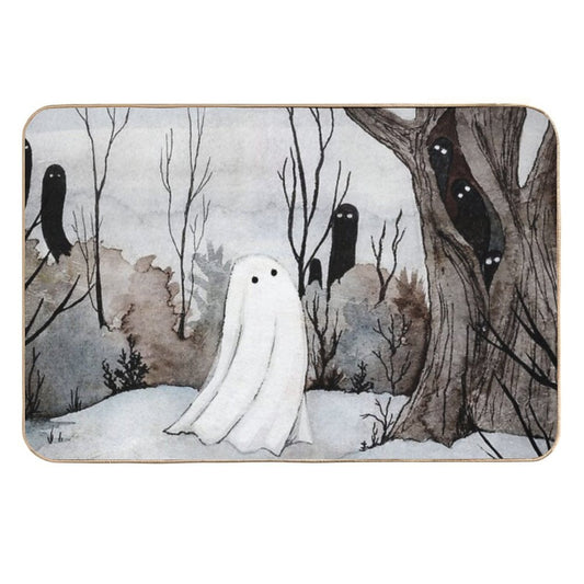 The Wild Wood  Fade-Resistant Bath Mat