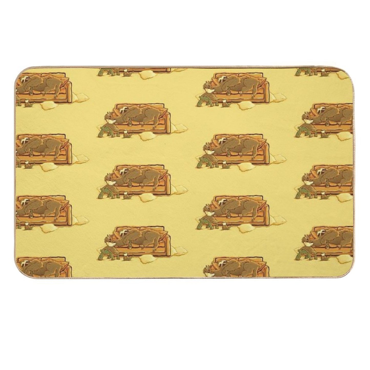 Slow Party  Non-Slip Bath Mat