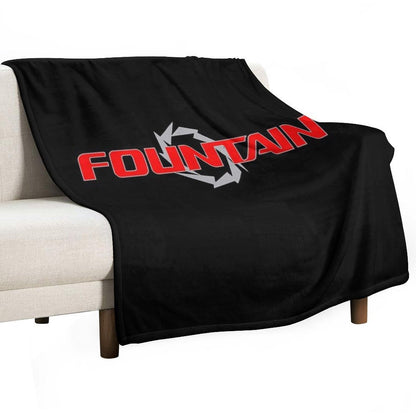 Fountain Powerboats Boat Machine-washable Throw Blanket