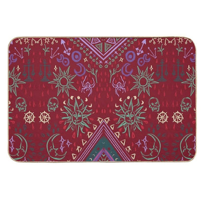 Mollymauk's Coat, Front Panels Durable Bath Mat