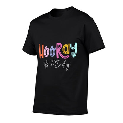 Hooray Its PE Day #PE Life Physical Education  Vintage-inspired T-Shirt