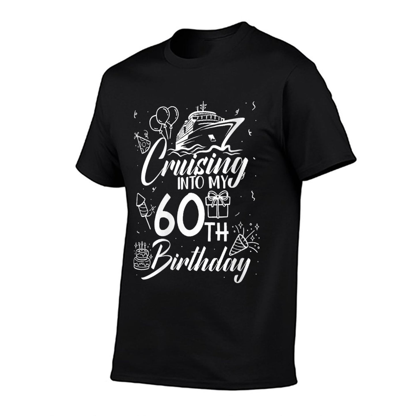 Cruise 60th Birthday Cruising Into My 60 Years Old Birthday  Eco-friendly Material T-Shirt