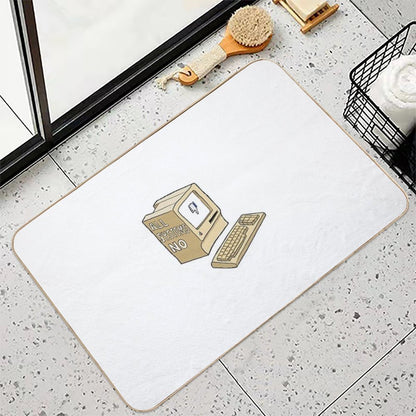 All Systems No  Fade-Resistant Bath Mat
