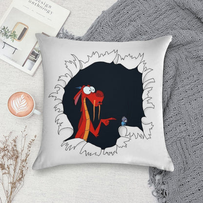 He Did It Soft Anti-Pilling Throw Pillow