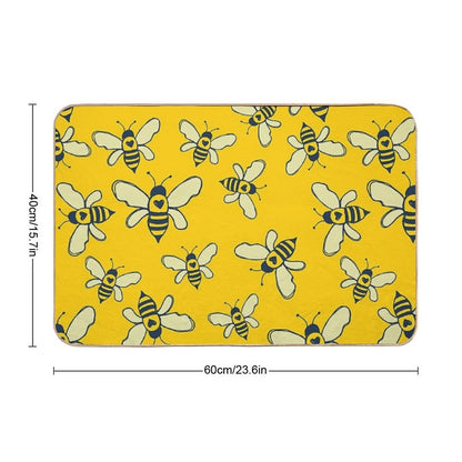 Honey Makers  Easy To Clean Bath Mat