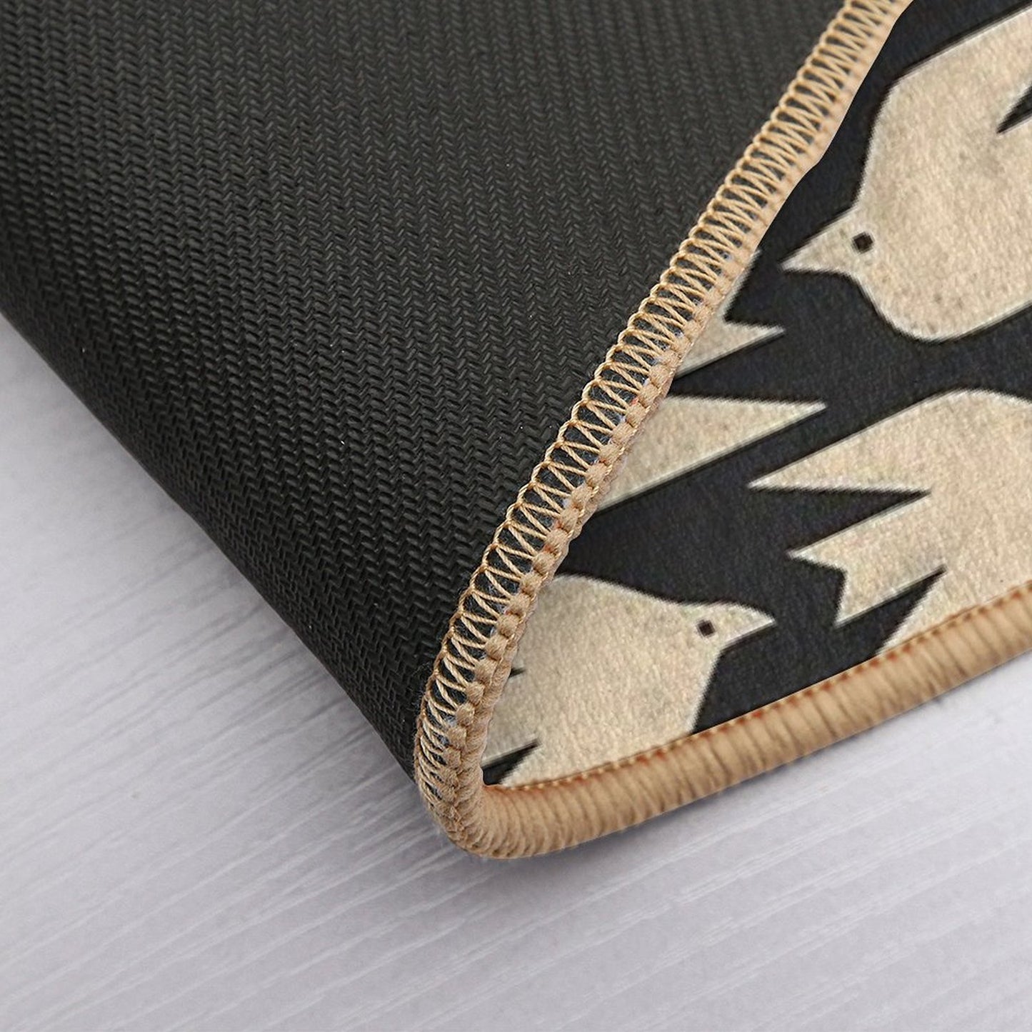 Doves in Flight  Fade-Resistant Bath Mat