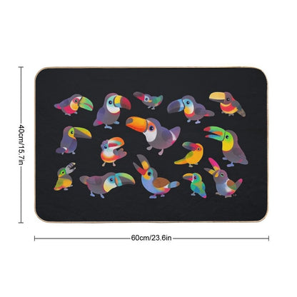 Toucan  Odorless Bath Mat
