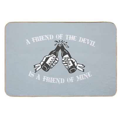 Friend of The Devil  High-Traffic Bath Mat