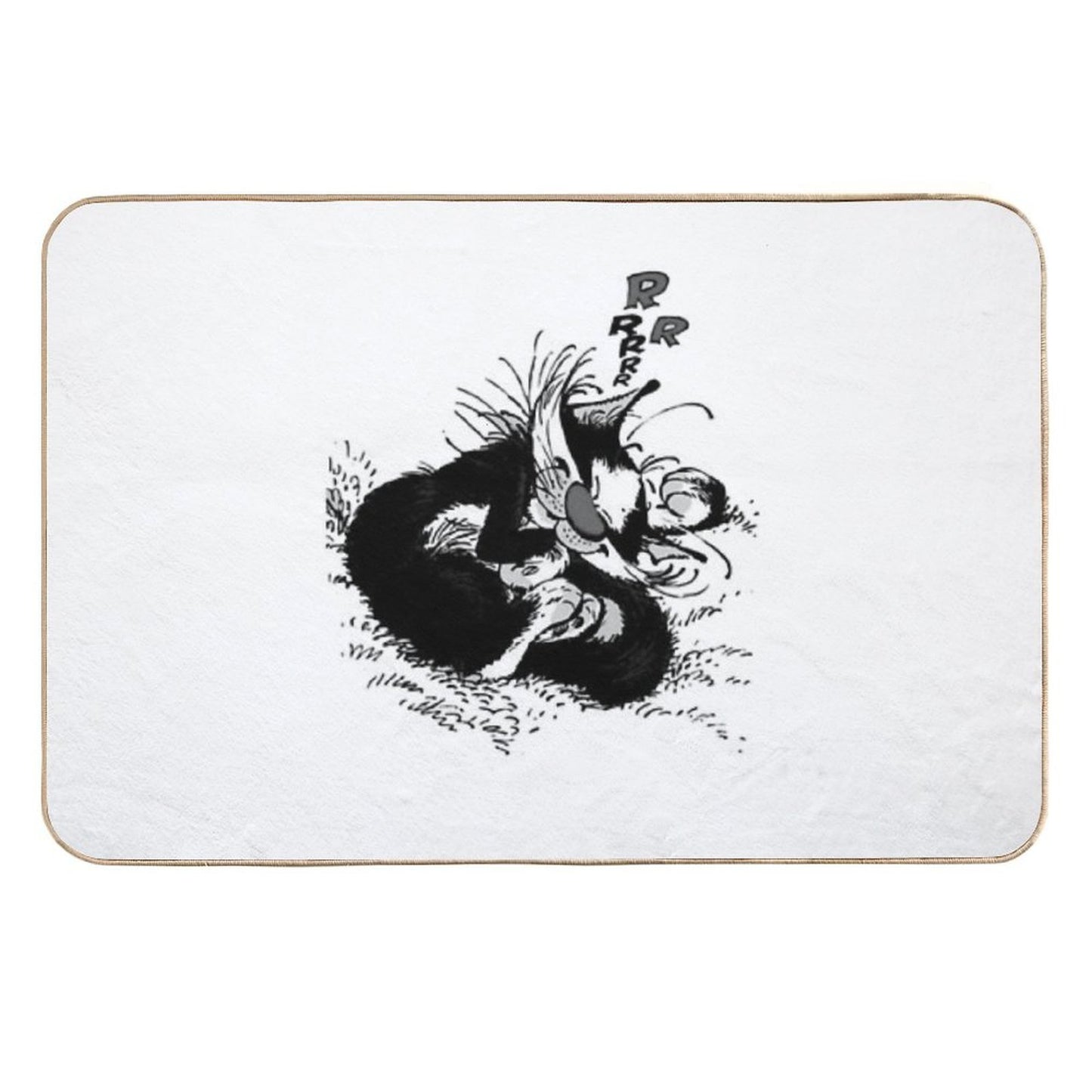 Women Men Spirou Marsu More Then Awesome  Slip-Resistant Bath Mat