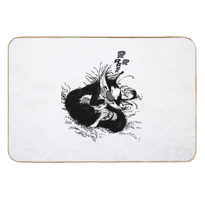 Women Men Spirou Marsu More Then Awesome  Slip-Resistant Bath Mat