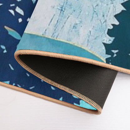 Morning Stars  Repositionable Bath Mat