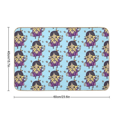 Cosmic Kid  Repositionable Bath Mat