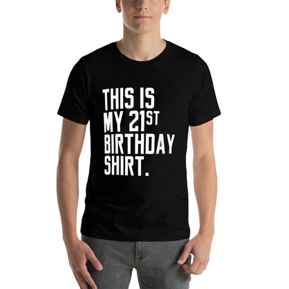 Funny 21st Birthday Gift  Lightweight T-Shirt