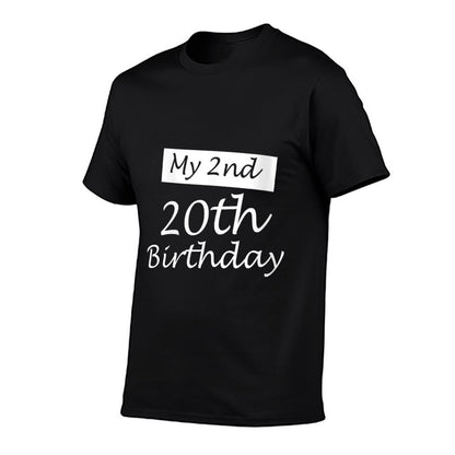 Womens My 2nd 20th Birthday Humor 40 Years Old 1981 40th Birthday  Quick-drying T-Shirt