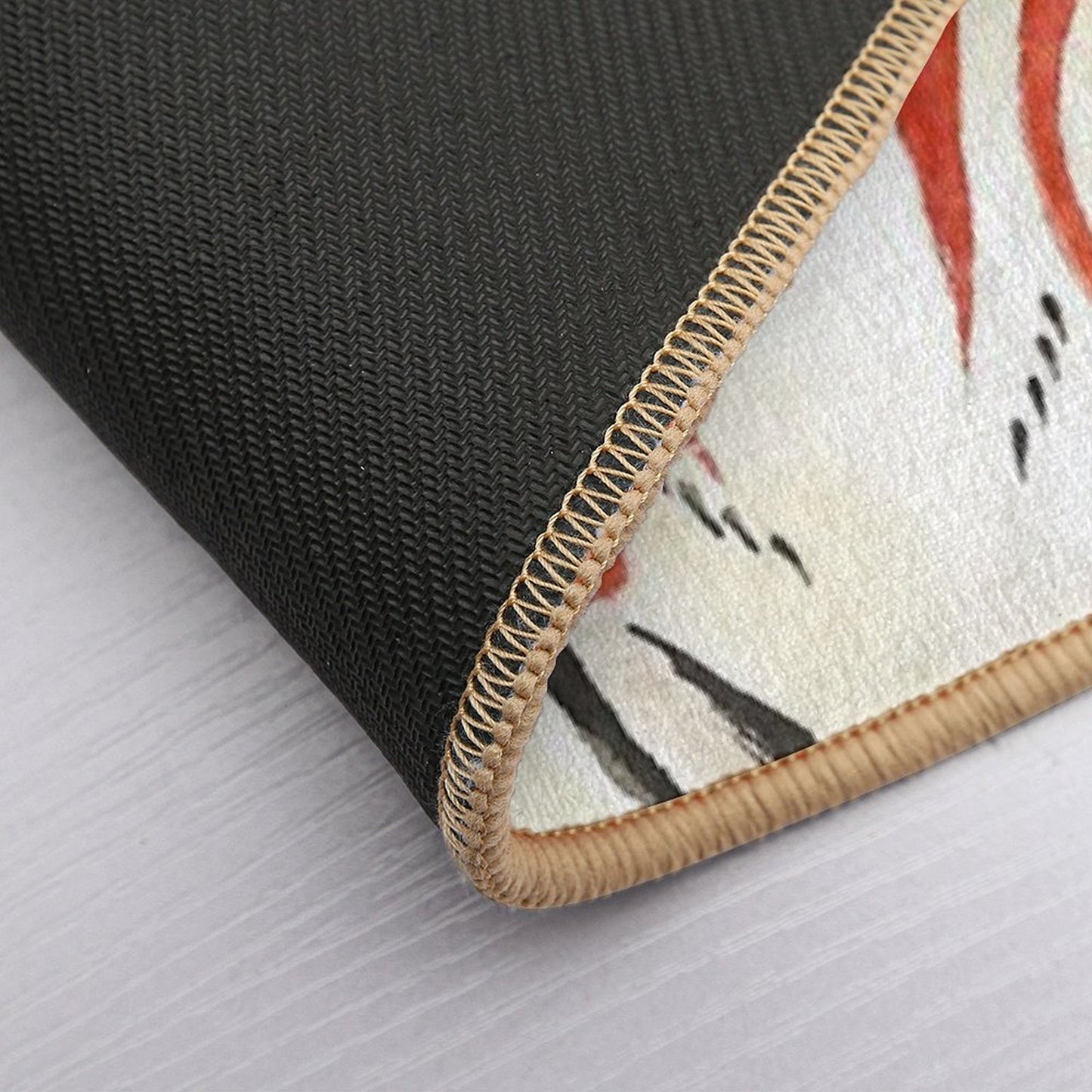 Okami Amaterasu Wolf Spirit Japanese Sun God  High-Traffic Bath Mat