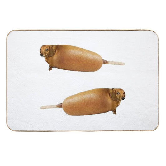 Corndogs  Non-Slip Bath Mat