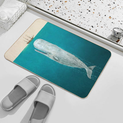The Whale - Full Length - Colour Option  Dirt-Trapping Bath Mat