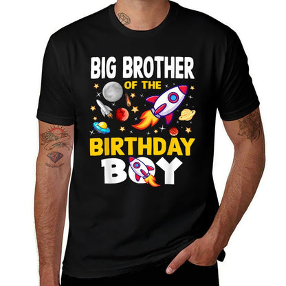 Brother Of The Birthday Boy Space Planets Family Matching  Affordable Price T-Shirt