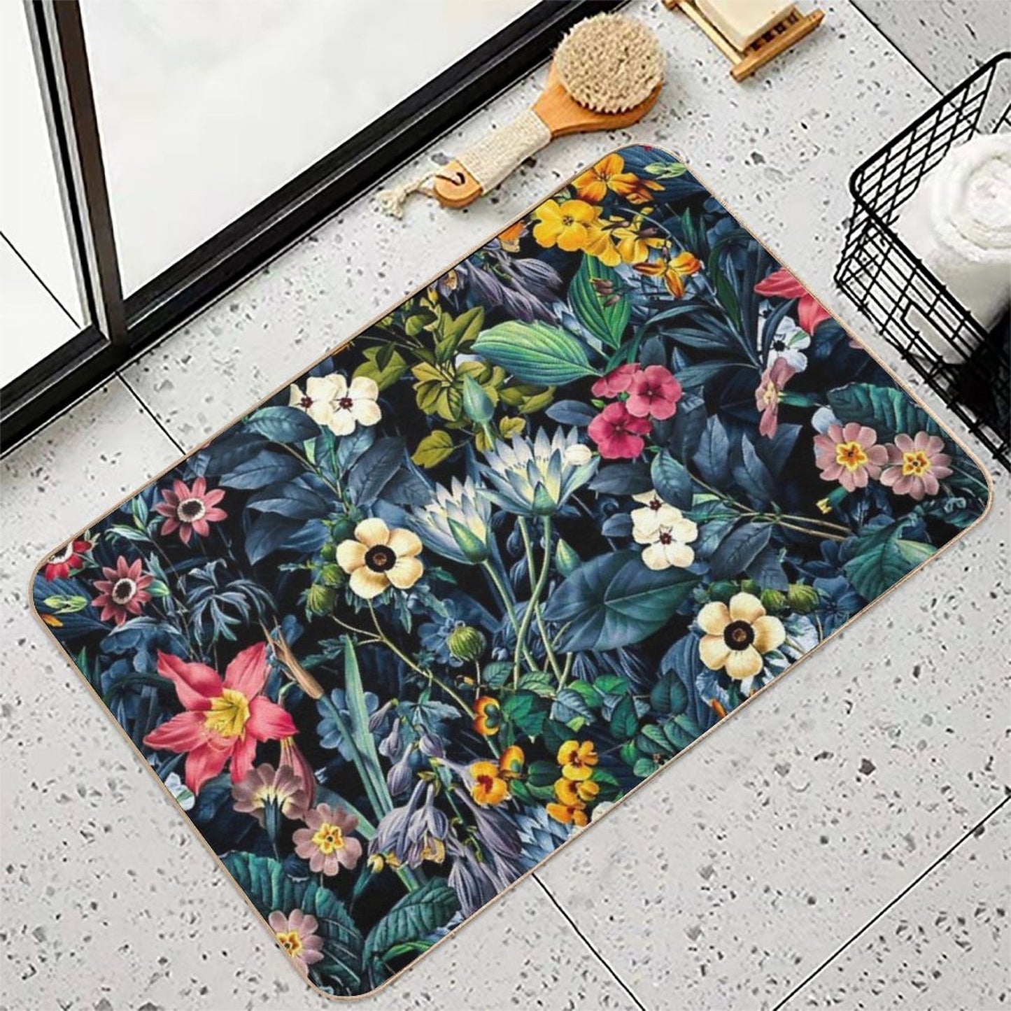 Exotic Garden  Non-Slip Bath Mat
