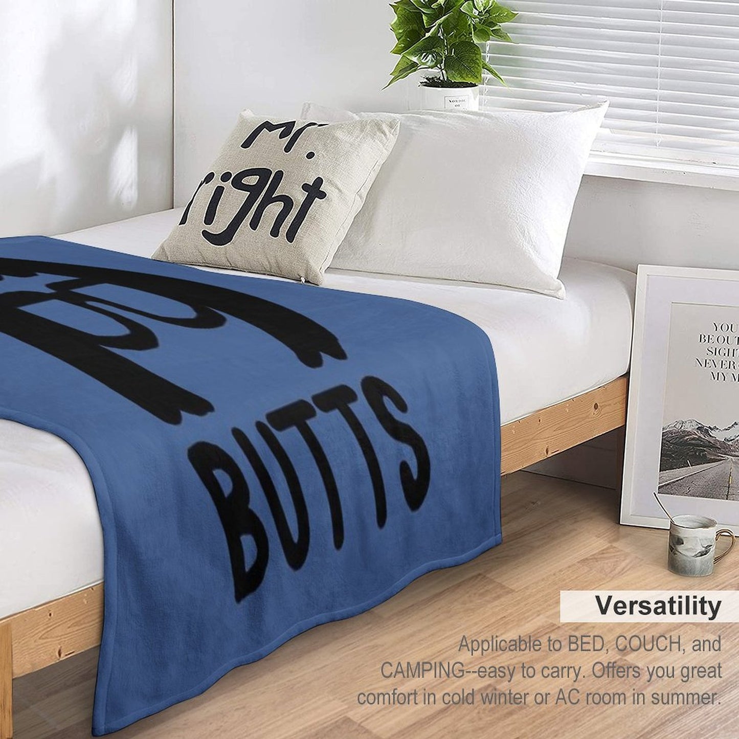 Tina Butts Lightweight Throw Blanket