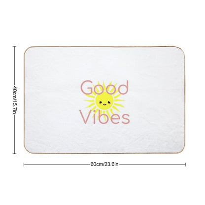 Good Vibes Sun  Non-Slip Bath Mat