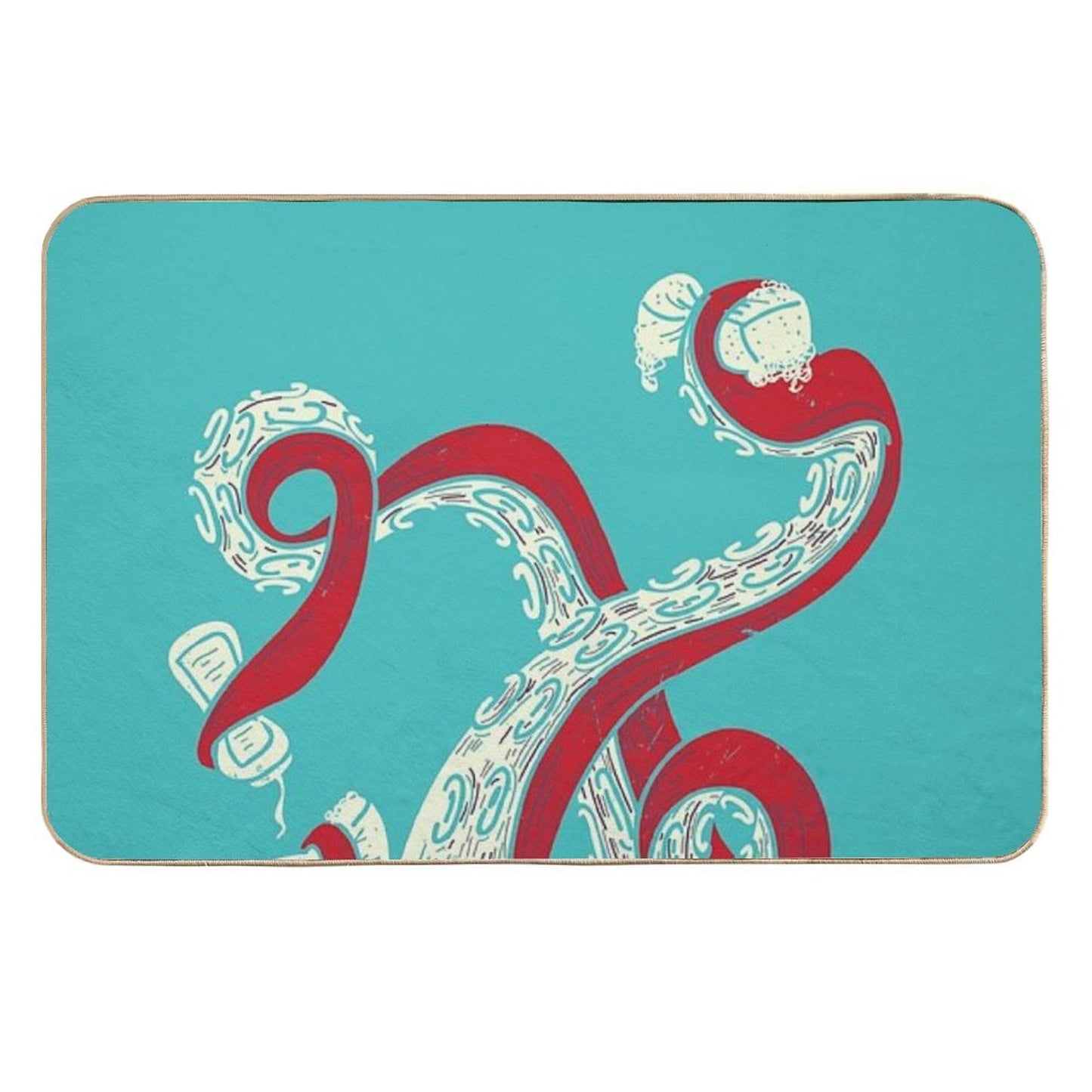 Kraken  Easy To Clean Bath Mat