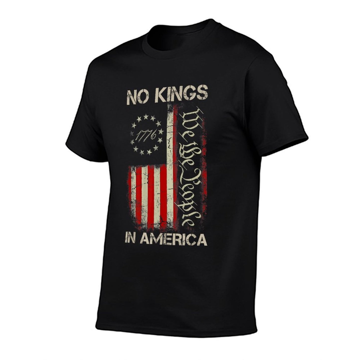 No Kings In America Since 1776 American USA 4th Of July Comfortable T-Shirt