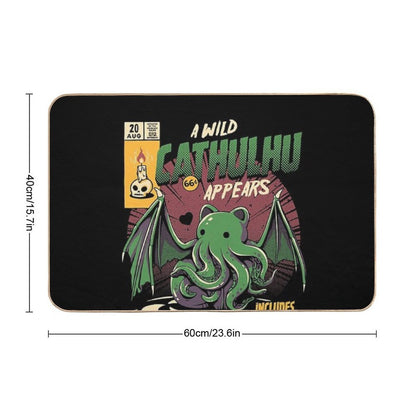 Cathulhu Durable Bath Mat