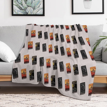 Andy Weir Books Machine-washable Throw Blanket