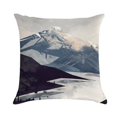 Calming Mountain Soft Ultra-Soft Texture Throw Pillow